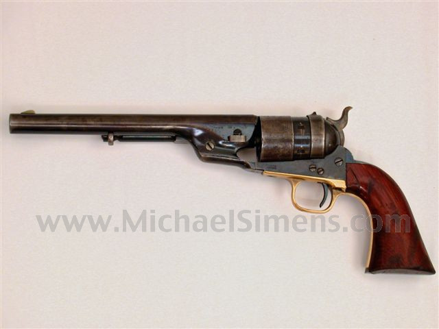 ANTIQUE COLT REVOLVER. ANTIQUE COLT PISTOL. COLT MODEL 1860 RICHARDS CONVERSION ARMY REVOLVER.