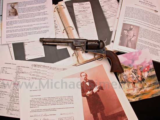 LEECH & RIGDON CONFEDERATE CIVIL WAR REVOLVER