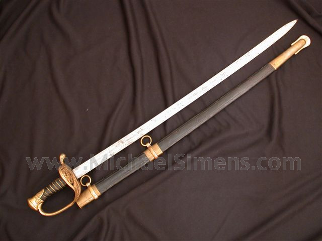 BOYLE & GAMBLE STAFF & FIELD OFFICERS SWORD