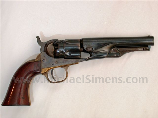 ANTIQUE COLT REVOLVER, 1862 POLICE REVOLVER