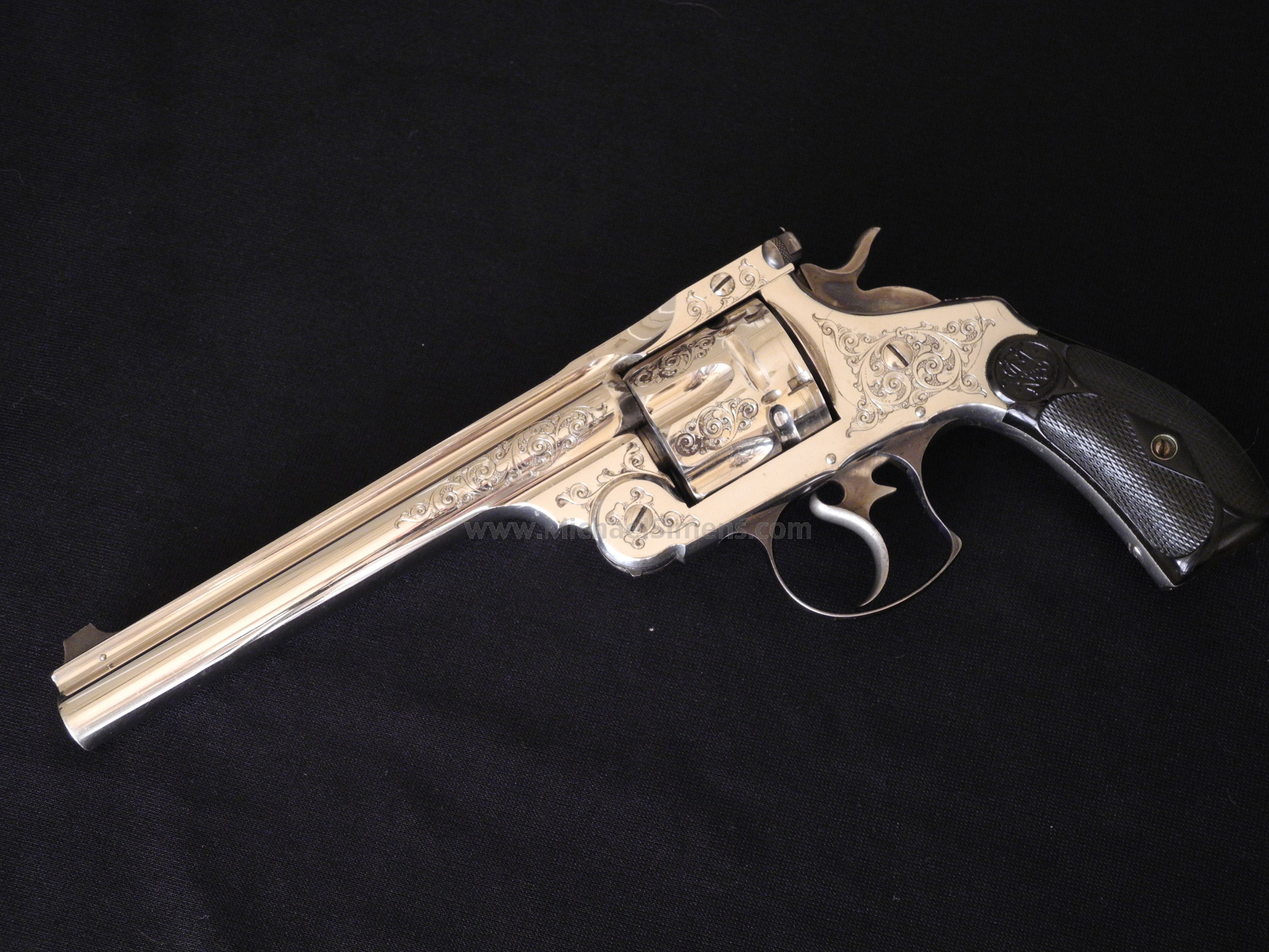SMITH & WESSON 44 DOUBLE ACTION FIRST MODEL REVOLVER