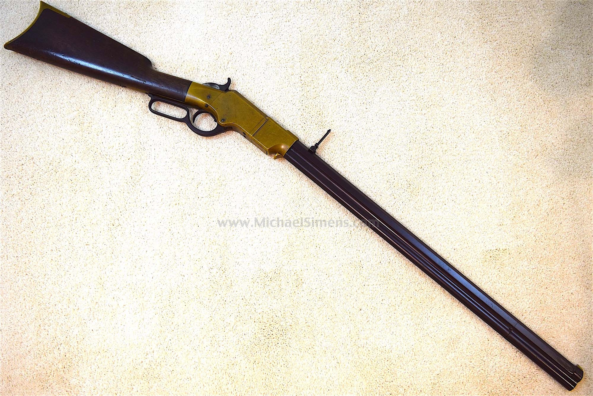 UNTOUCHED AND IDENTIFIED HENRY RIFLE
