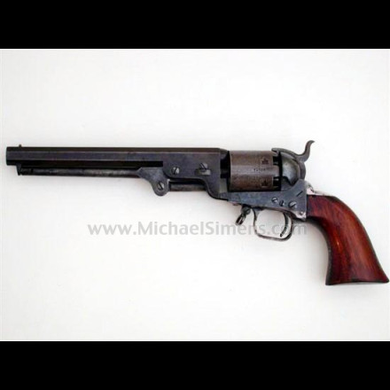 RARE, COLT 1851 NAVY 4-SCREW CUT-FOR-STOCK.