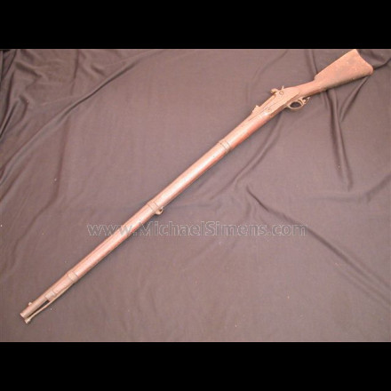 CIVIL WAR SPRINGFIELD RIFLE MUSKET. "IN THE BLACK" AND IDENTIFIED.