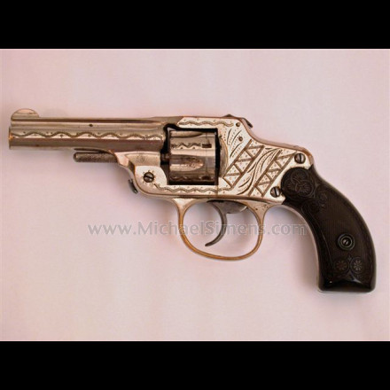 SPENCER SAFETY HAMMERLESS REVOLVER MADE BY MALTBY, HENLEY & COMPANY.