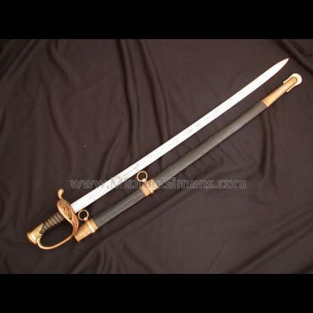 BOYLE & GAMBLE STAFF & FIELD OFFICERS SWORD