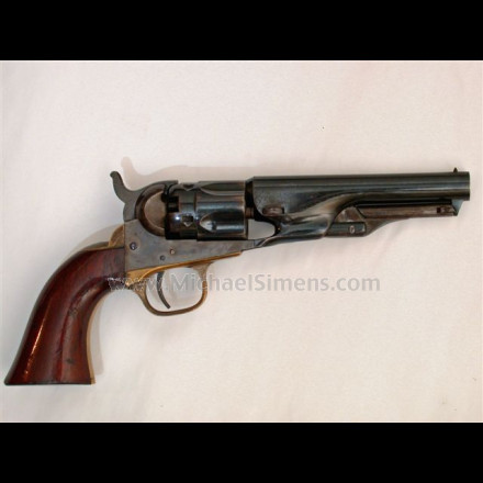 ANTIQUE COLT REVOLVER, 1862 POLICE REVOLVER