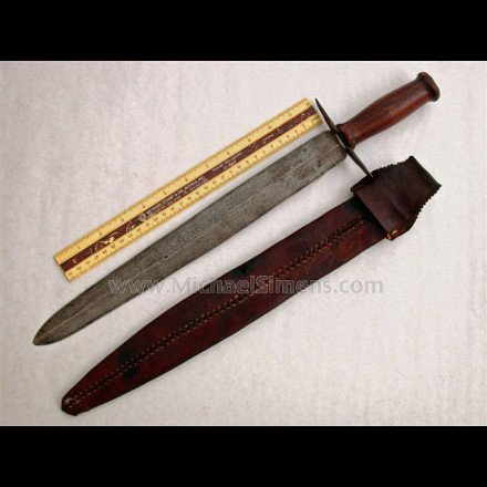 CIVIL WAR BOWIE KNIFE FOR SALE, CONFEDERATE - HISTORICAL KNIFE APPRAISER 