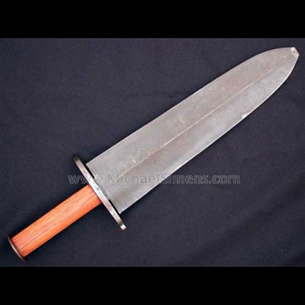 CONFEDERATE BOWIE KNIFE, THE GREEN ROUGH AND READYS