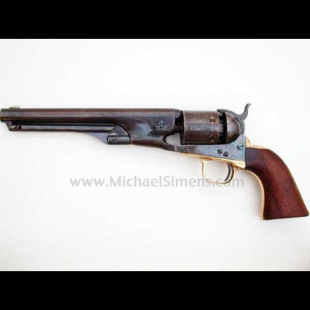 COLT MODEL 1861 MARTIAL NAVY WITH FACTORY LETTER