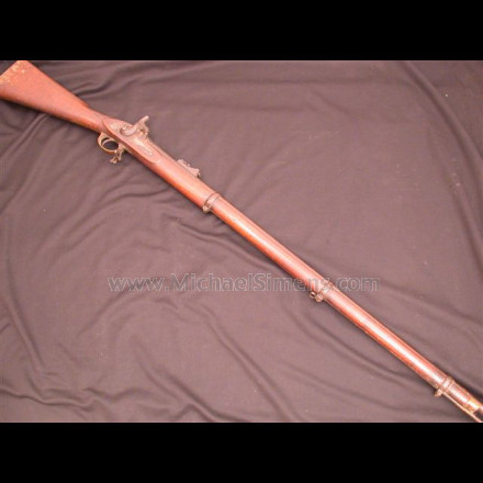 CIVIL WAR TOWER ENFIELD RIFLE DATED 1862. IDENTIFIED.
