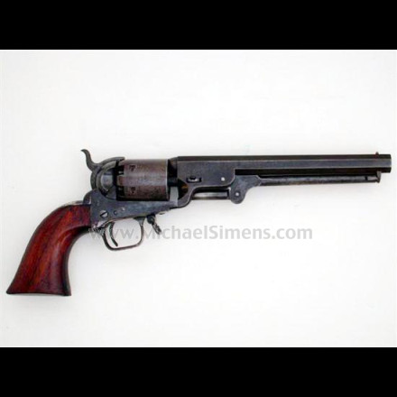 RARE, COLT 1851 NAVY 4-SCREW CUT-FOR-STOCK.