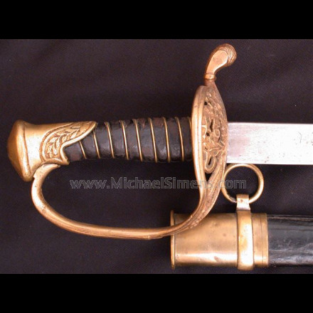 BOYLE & GAMBLE STAFF & FIELD OFFICERS SWORD