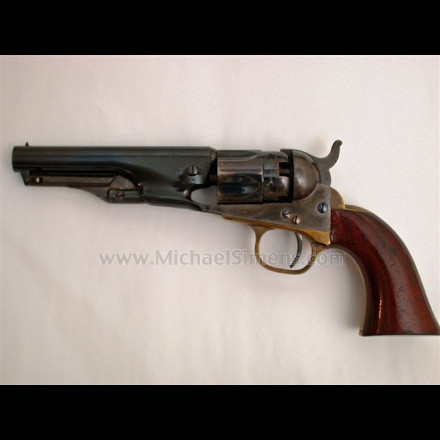 ANTIQUE COLT REVOLVER, 1862 POLICE REVOLVER