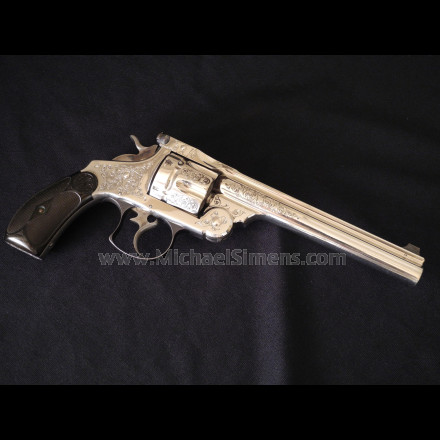 SMITH & WESSON 44 DOUBLE ACTION FIRST MODEL REVOLVER