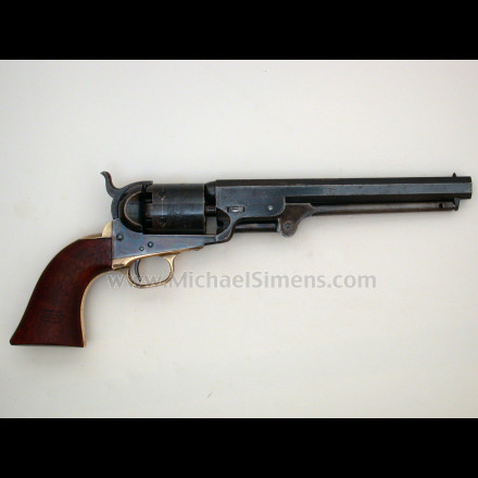 MARTIALLY MARKED COLT 1851 NAVY REVOLVER - Antique Colt Appraiser
