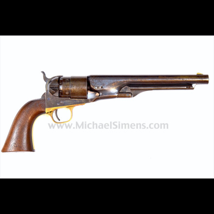 BEAUTIFUL, HIGH-FINISH COLT 1860 ARMY REVOLVER OF THE CIVIL WAR