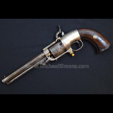 IMPORTANT, INSCRIBED BUTTERFIELD REVOLVER. POSSIBLY ONLY KNOWN!