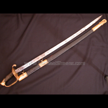 CONFEDERATE CIVIL WAR SWORD By JAMES CONNING.