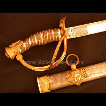 CIVIL WAR CAVALRY OFFICER'S SABRE BY SCHUYLER, HARTLEY AND GRAHAM