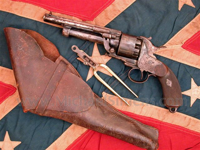 CONFEDERATE LeMAT REVOLVER & HOLSTER FOR SALE
