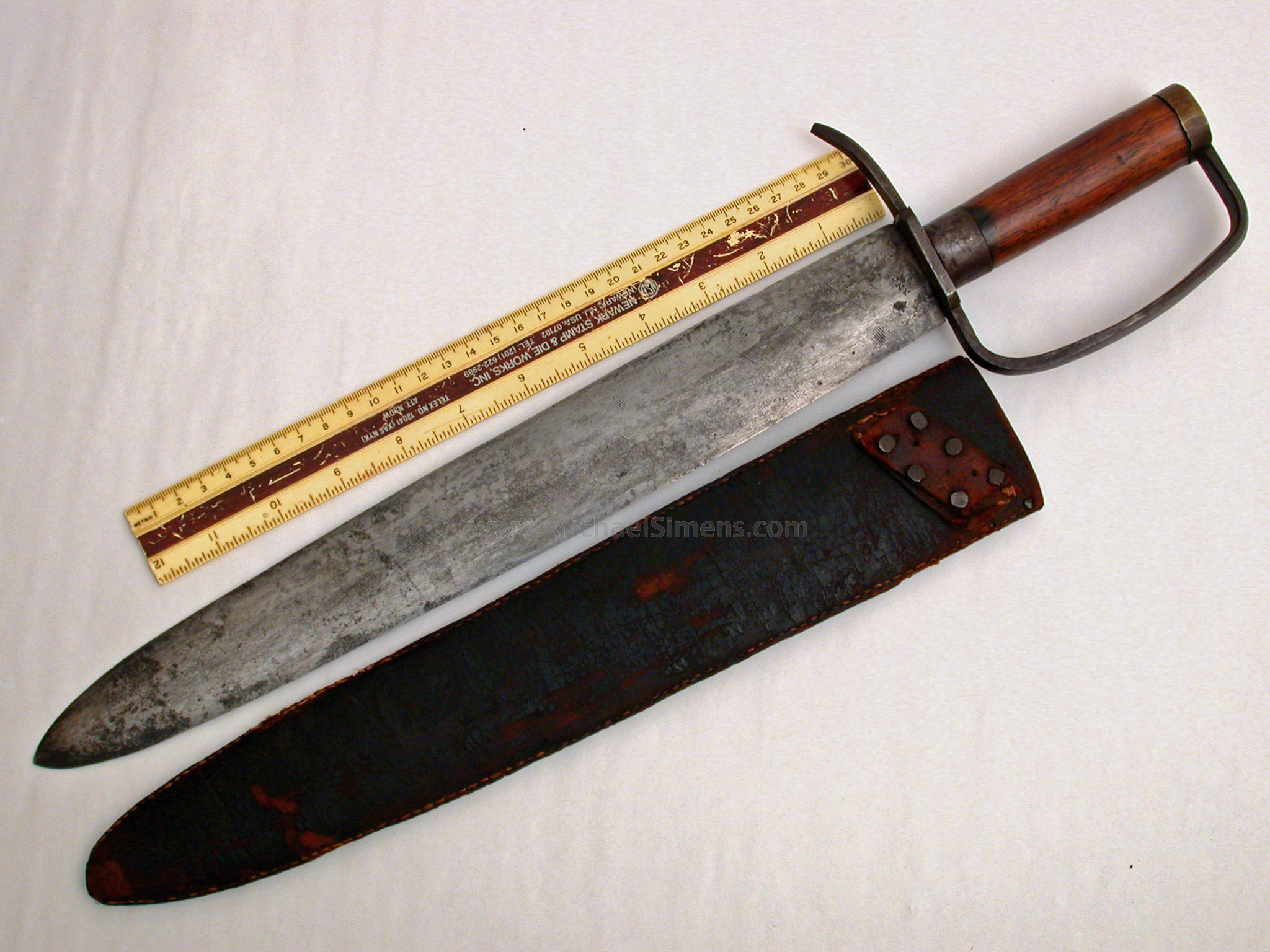 CONFEDERATE BOWIE KNIFE  FOR SALE - ANTIQUE BOWIE KNIFE APPRAISER