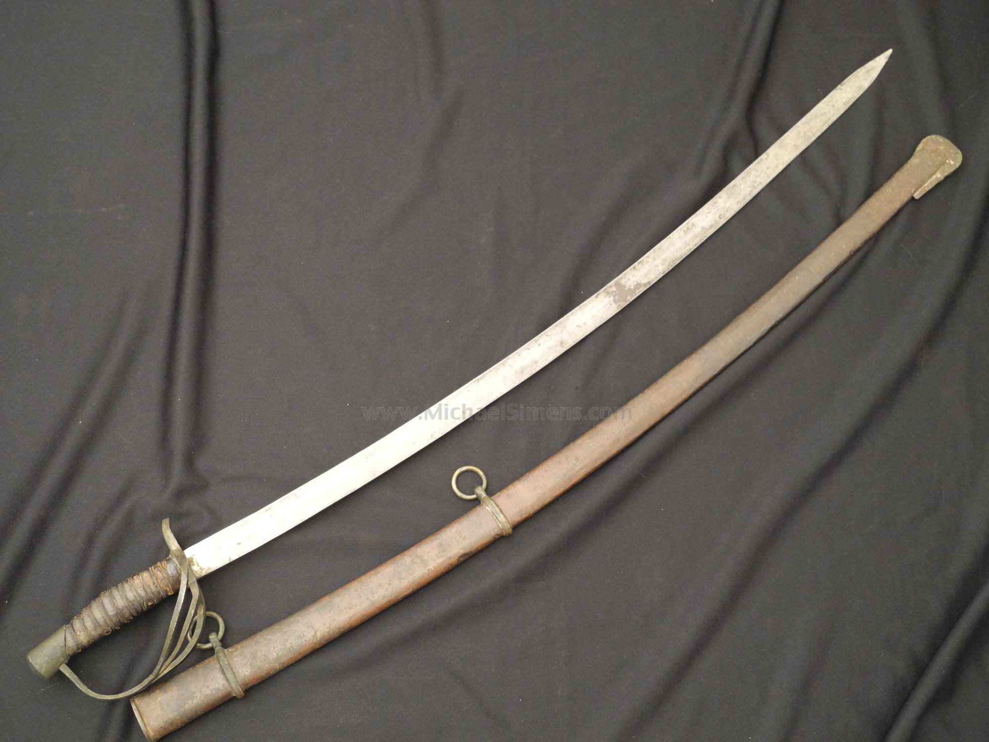 CONFEDERATE CAVALRY SABER, KENANSVILLE 