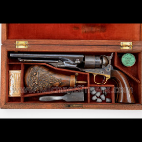 CASED, ANTIQUE COLT 1860 ARMY REVOLVER FOR SALE 