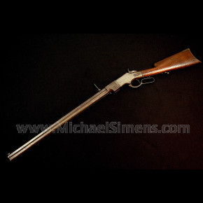 IRON FRAME HENRY RIFLE FOR SALE, HISTORICALLY INSCRIBED
