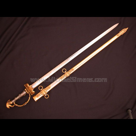 TIFFANY PRESENTATION SWORD, CIVIL WAR PRESENTATION SWORD
