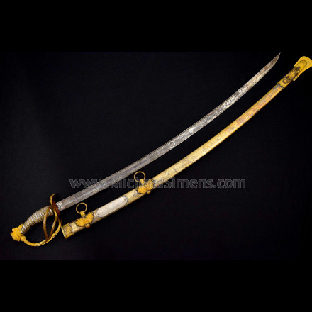 PRESENTATION UNION CAVALRY OFFICERS SABER FROM MISSOURI