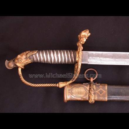 TIFFANY CIVIL WAR PRESENTATION SWORD