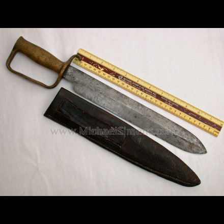 CONFEDERATE D-GUARD BOWIE KNIFE FOR SALE - HISTORICAL ARMS