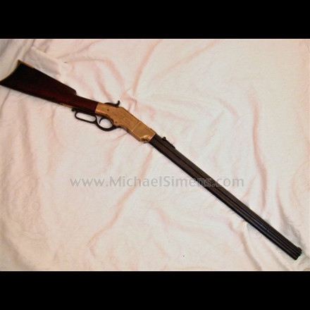 INSCRIBED HENRY RIFLE FOR SALE
